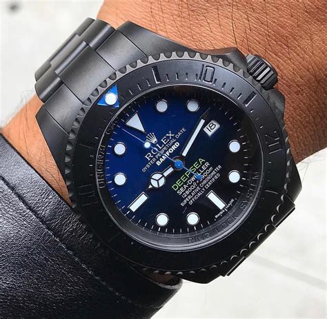 rolex deepsea negro